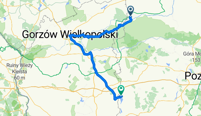 Krzyż - Gorzów Wlkp. - Międzyrzecz - Zbąszyń