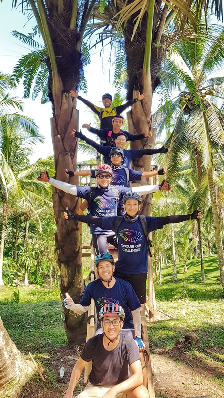Cycling To Gadungan Hill