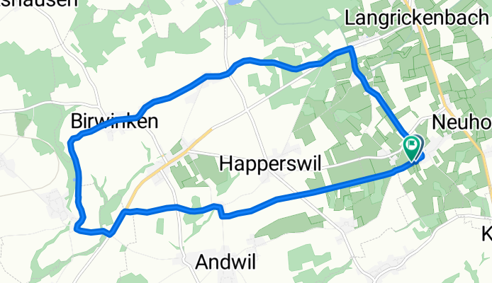 Kleine Runde.