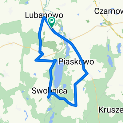 Banie - Baniewice -Swobnica- Piaseczno - Banie 
