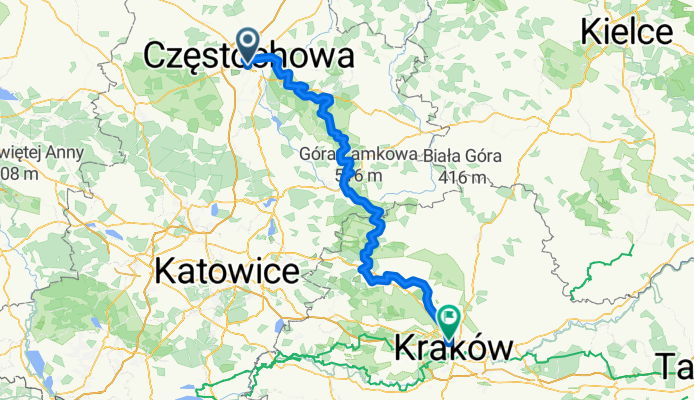 Częstochowa - Kraków 07-08.04.2018