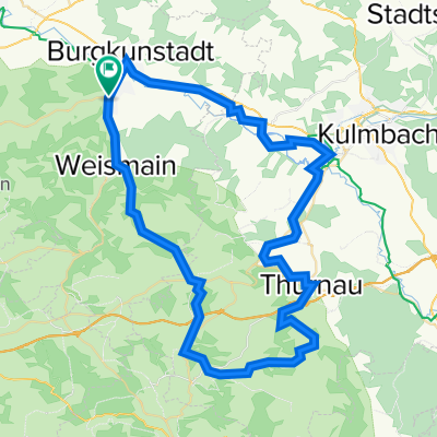 2018 Auftakttour: Bärental - Sanspareil - Thurnau