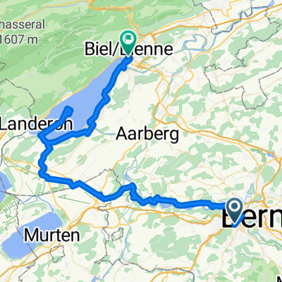 Bern – Petersinsel – Biel