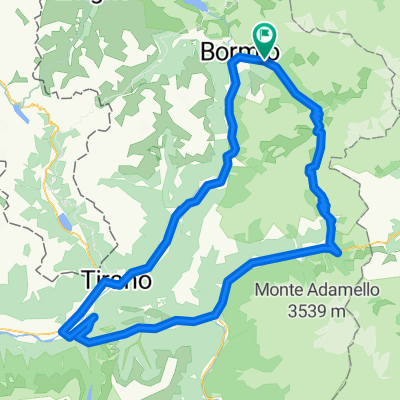 Valfurva - Gavia - Ponte di Legno - Monno - Edolo - Aprica - Tirano - Grosio - Bormio - Valfurva