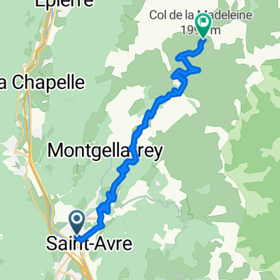 FR18, Col de la Madeleine z juhu