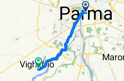 Route in der Bikemap App öffnen