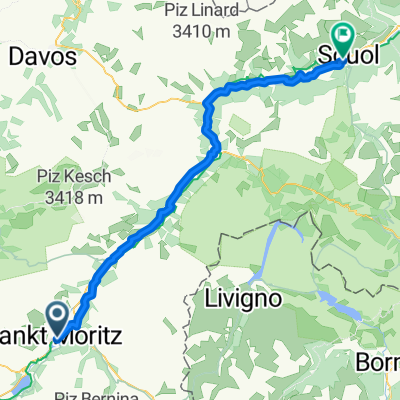 St.Moritz Scuol leicht