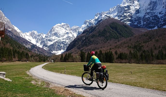 Photo 1 of the Bikemap route "Okoli Julijskih Alp" Photo 1 of the Bikemap route "Okoli Julijskih Alp"
