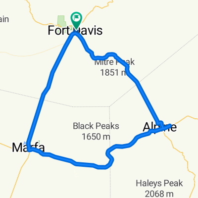 Alpine 75 Mile Loop