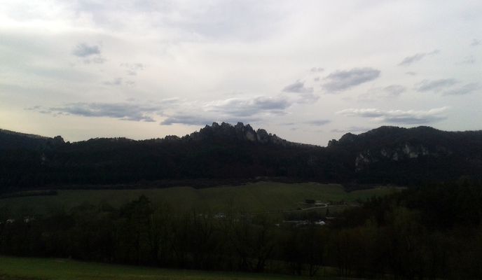 Photo 1 of the Bikemap route "11.4.2018 LS - Sulov OKRUH" Photo 1 of the Bikemap route "11.4.2018 LS - Sulov OKRUH"