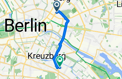 Route in der Bikemap App öffnen