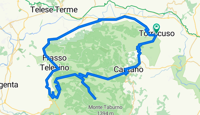 Giro12 Taburno 65k 1740m