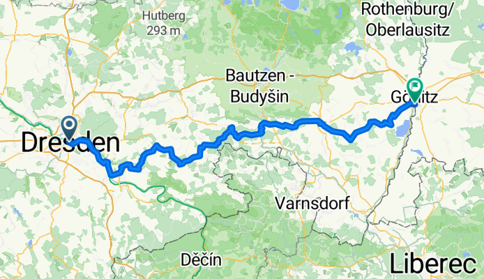 Dresden Görlitz 134km 1230hm