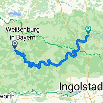 Paddeln Altmühl Treuchtlingen - Beilngries