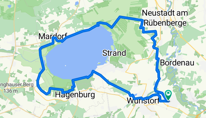 Luthe Neustadt Mardorf Steinhude Wunstorf Luthe CLONED FROM ROUTE 201122