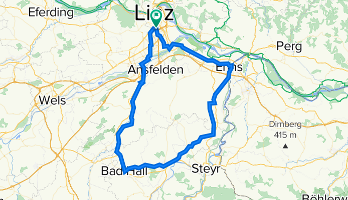 Linz-Enns-Bad Hall-Nettingsdorf-Linz