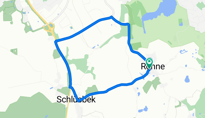 Tour Wellsee - Rönne - Schlüsbek