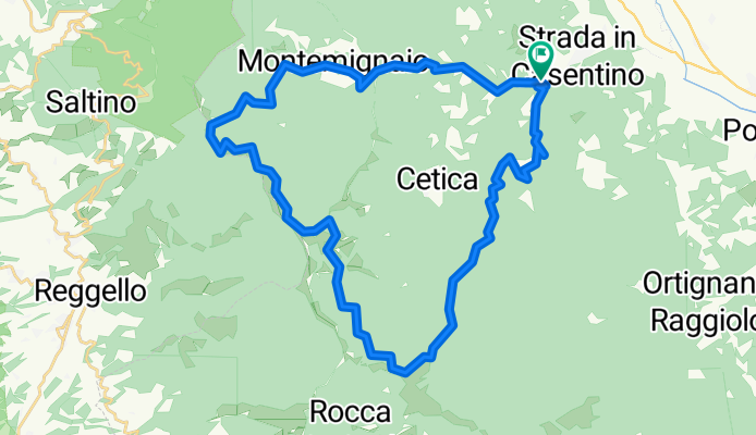 MTB Tour Pratomagno Secchieta