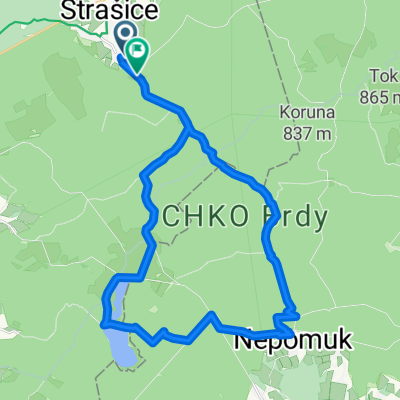 Strašecí,Nepomuk,Padrťské rybníky