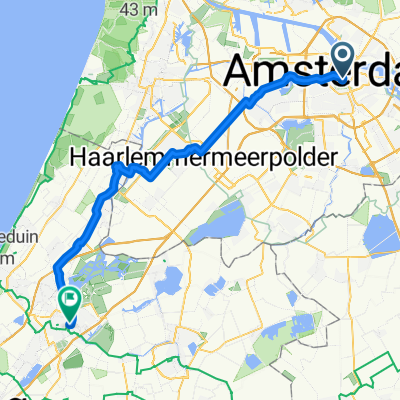 Ams to Leiden w/flowers