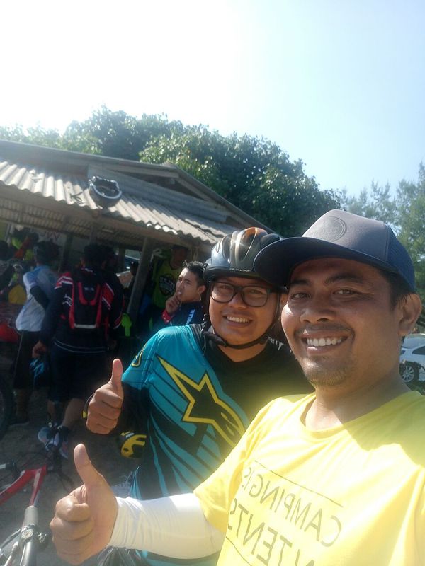 lumayan jauh hari ini