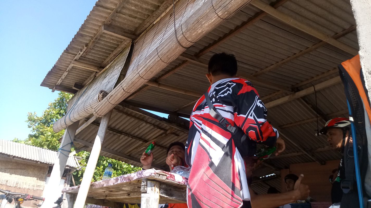 lumayan jauh hari ini