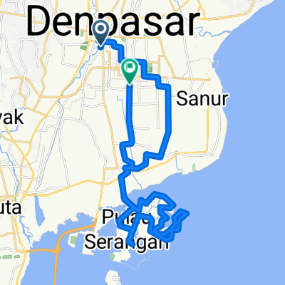 lumayan jauh hari ini