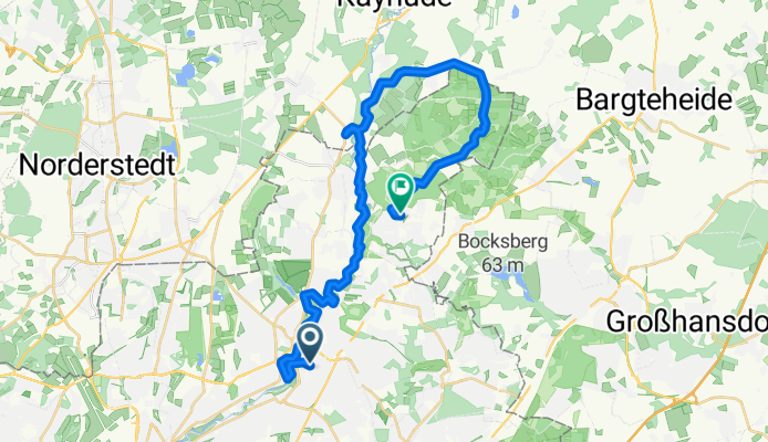 Hamburg Radtour 4: Oberalster