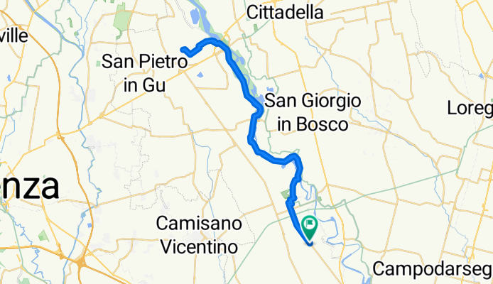 percorso del Brenta