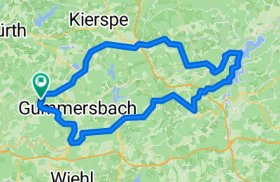 Route in der Bikemap App öffnen