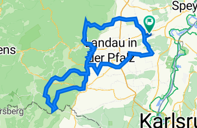 Route in der Bikemap App öffnen
