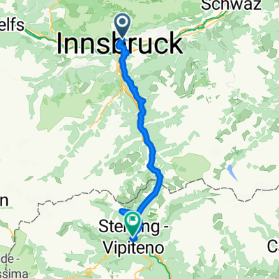 Etappe 5 Innsbruck nach Sterzing
