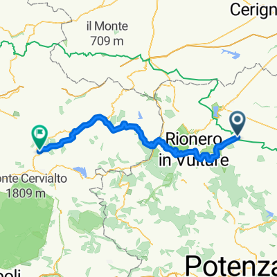 Venosa a Sant Angelo del Lombardi