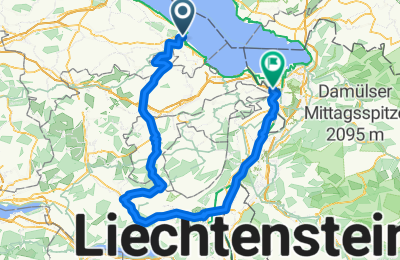 Route in der Bikemap App öffnen