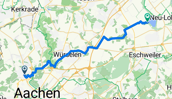 Von Aachen zum Blausteinsee