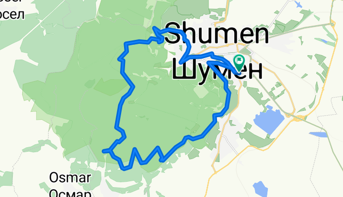 Шумен Пуканките 26км.