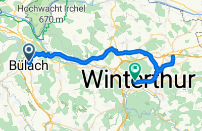 Route in der Bikemap App öffnen
