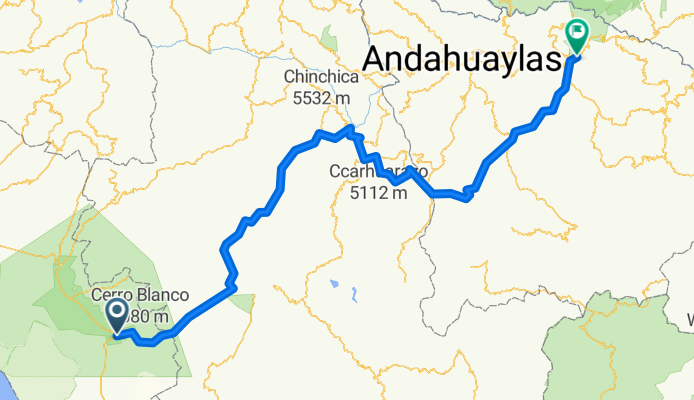 part. 1bis (si pas de bus entre Nazca et Abancay)