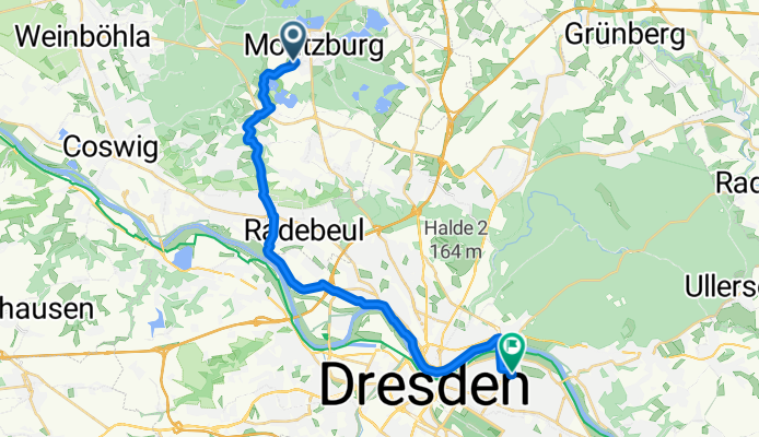 DINZ über Radebeul