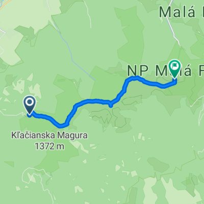 Turistika 29.4.2018 CH. Pod Suchým - Snilovské sedlo