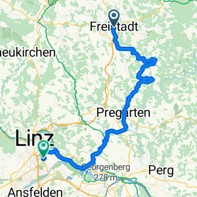 Freistadt nach Gutau nach Linz