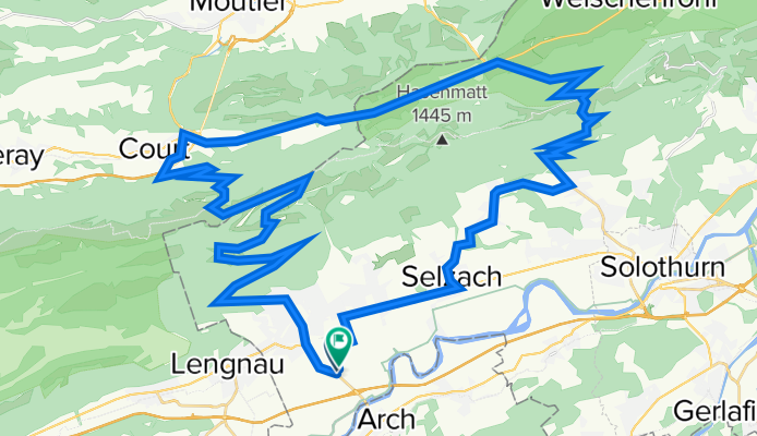 Grenchen - Grenchenberg - Binzberg - Weissenstein - Grenchen