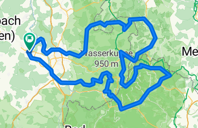 Route in der Bikemap App öffnen