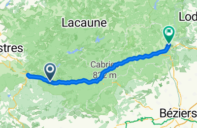 Route in der Bikemap App öffnen
