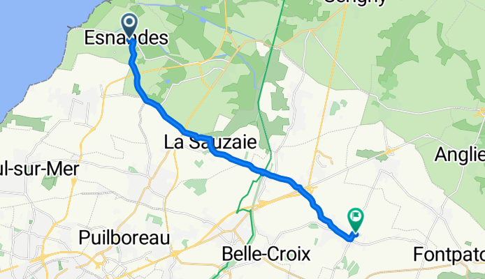 Esnande à Sainte-Soulle