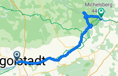 Route in der Bikemap App öffnen
