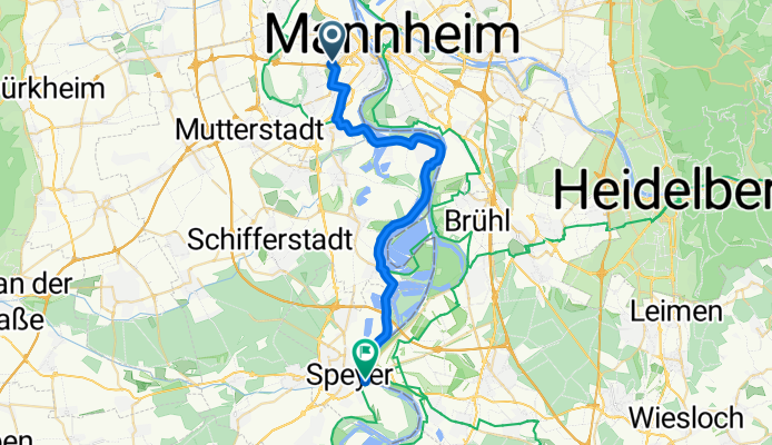 Meine zweite Route