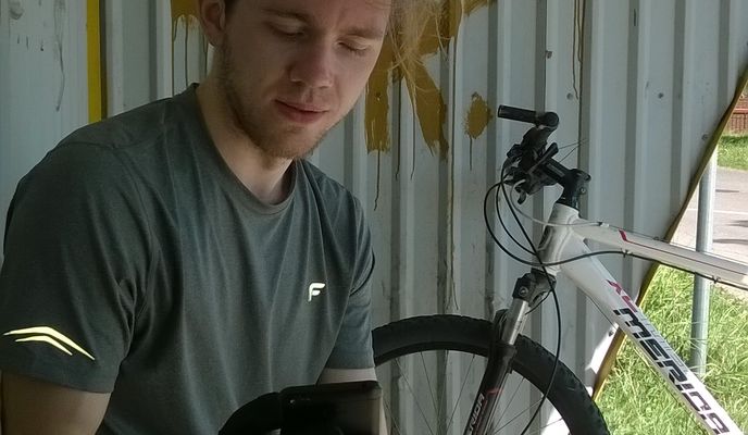 Photo 2 of the Bikemap route "Wyszogród - Gostynin"