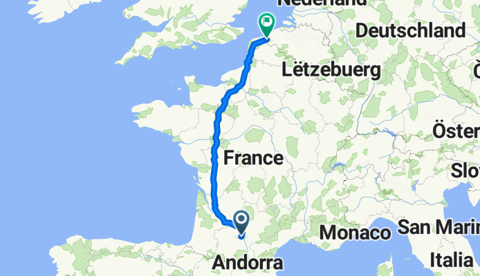 France A euro tour