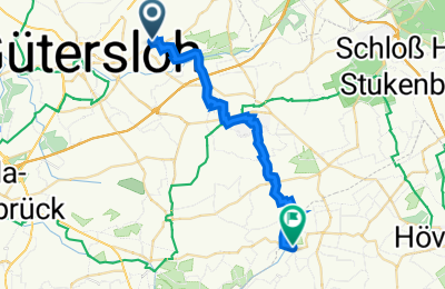 Route in der Bikemap App öffnen